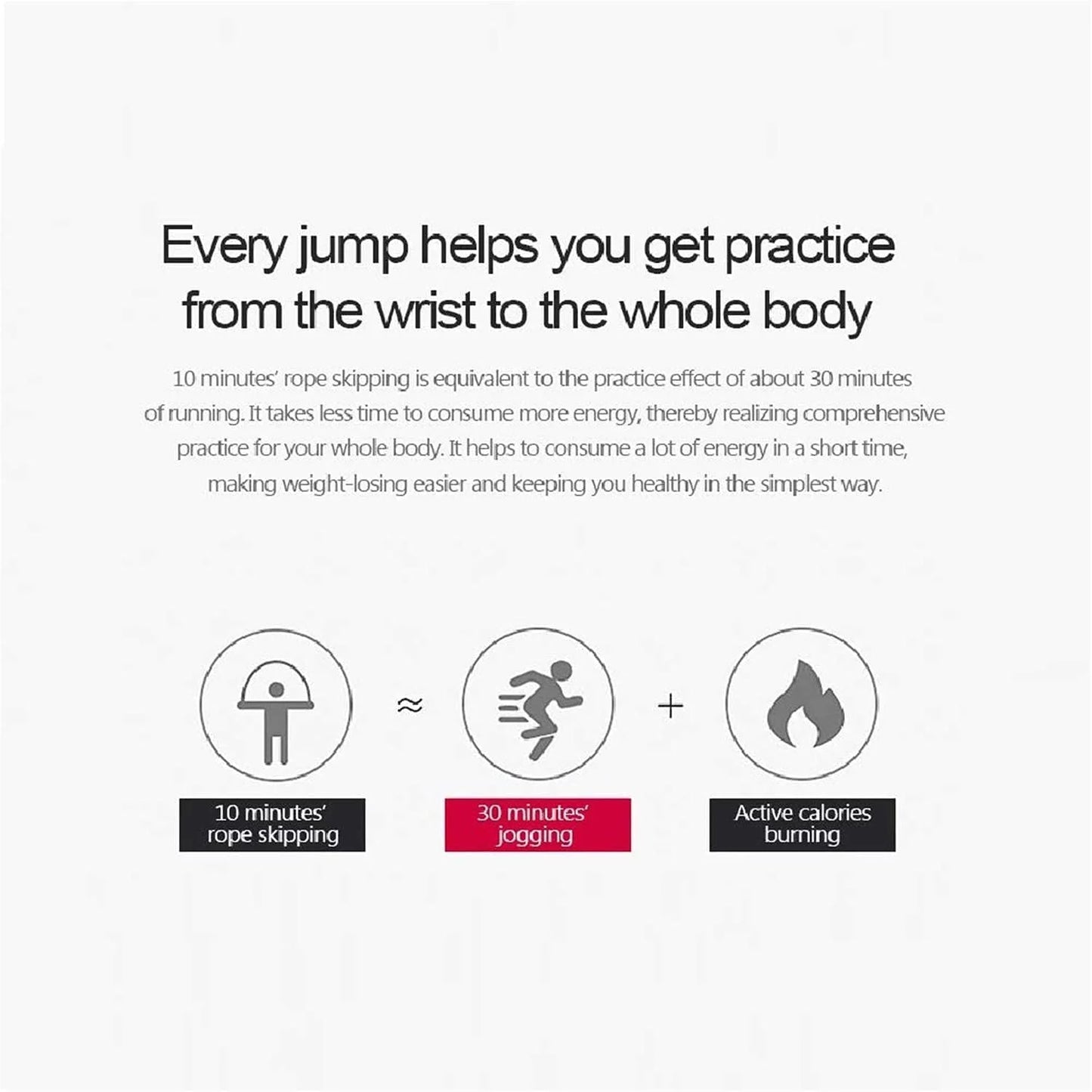 Professional Speed Jump Rope for Fitness Training - Suitable for Kids and Adults