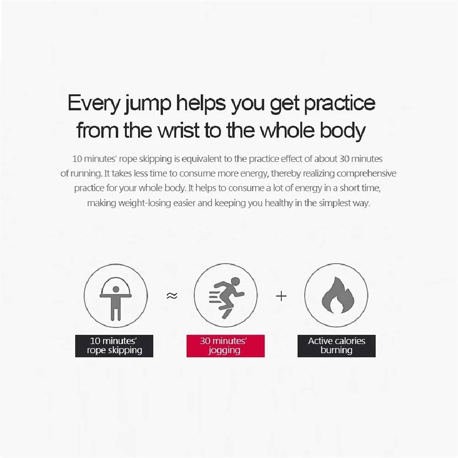 Professional Speed Jump Rope for Fitness Training - Suitable for Kids and Adults